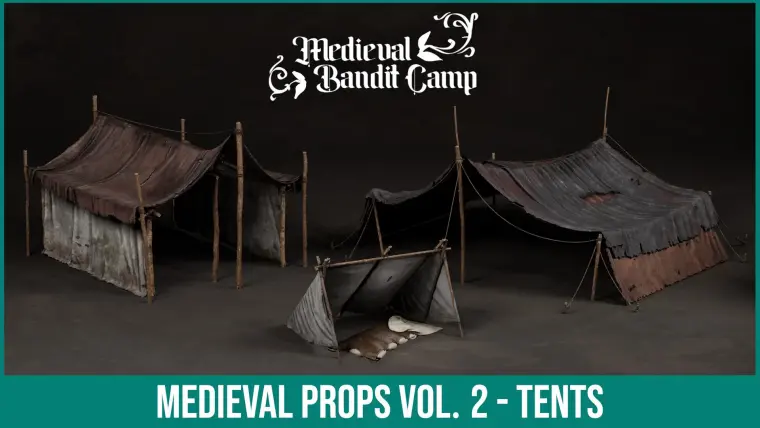 Medieval Props Vol. 2 - Tents