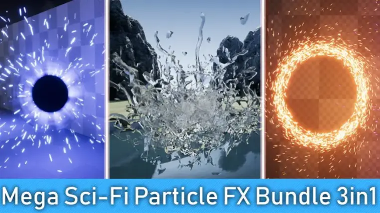 Mega Sci-Fi Particle FX Bundle 3in1