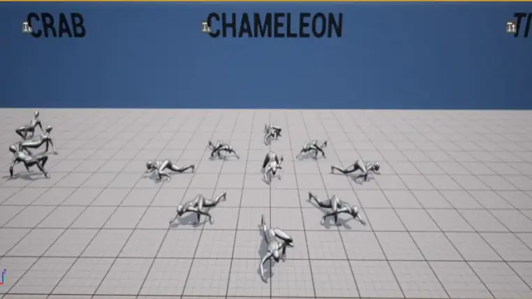 Silent Walking Animations