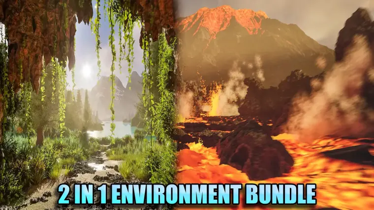2 in 1 Nanite Environment Bundle 1