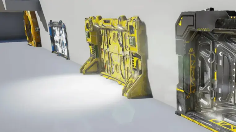 Animated SciFi Gates