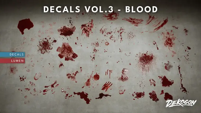 Decals VOL.3 - Blood