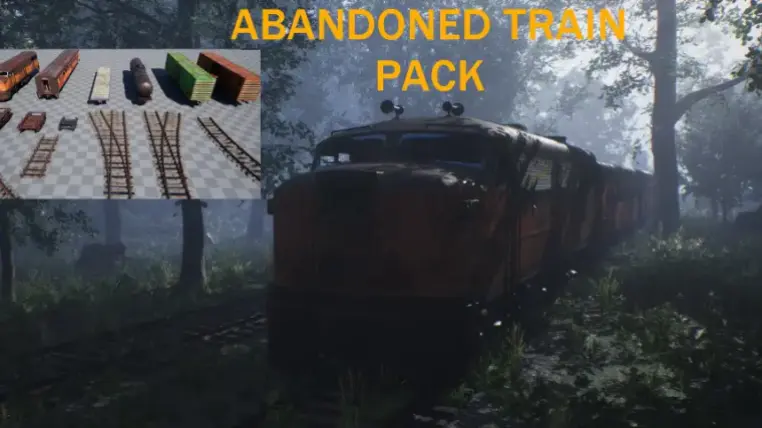 Abandoned Train Pack