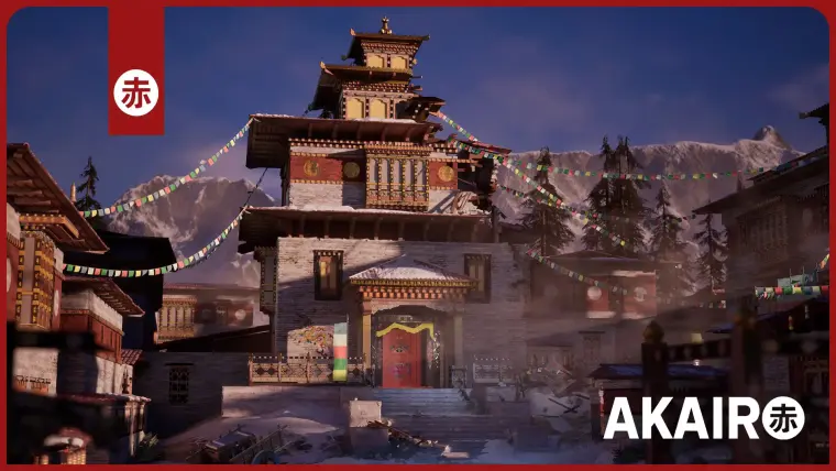 Asian Monastery Refuge