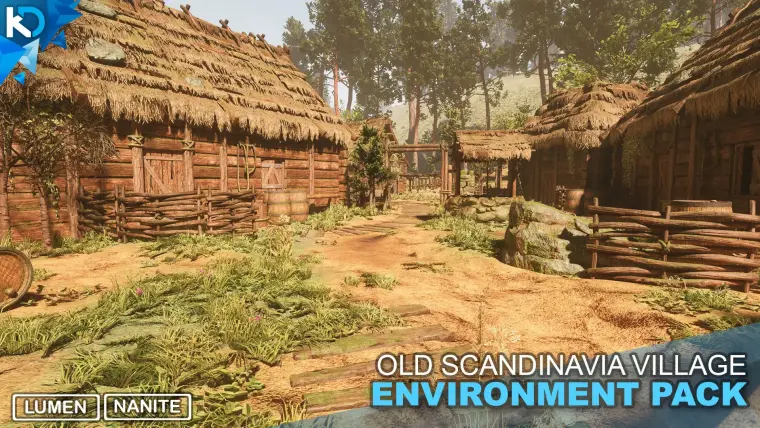 Old Scandinavia Medieval Village