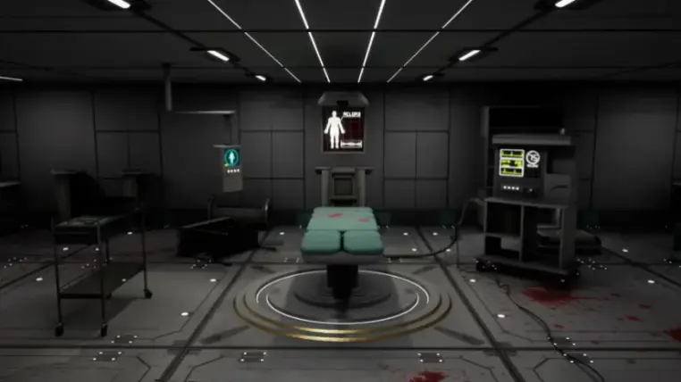 Sci-Fi Space Medical Room