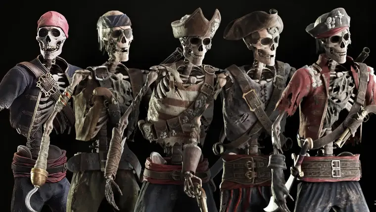 Skeleton Pirate Bundle