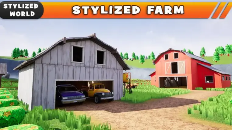Stylized Farm Village