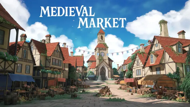 Stylized Medieval Market Fatpack