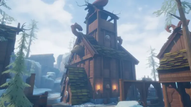 Stylized Viking Village