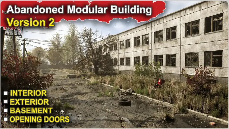 Abandoned Modular Building