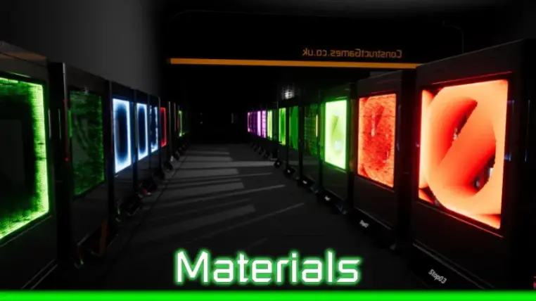 Advanced Parallax Holograms Pack - Optimized Cyberpunk Materials Volume 2