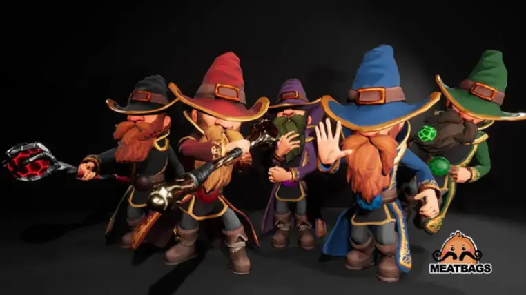 Animated Stylized Wizard