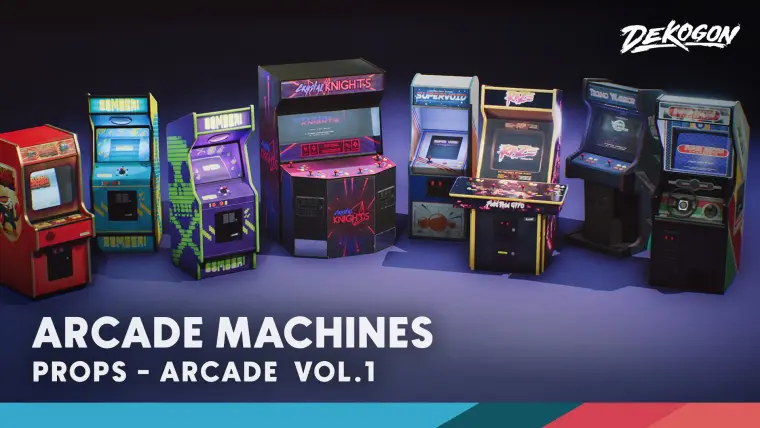 Arcade Machine Props VOL.1