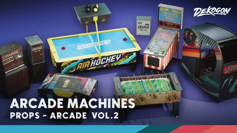 Arcade Machine Props VOL.2