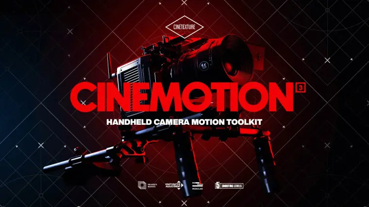 Cinemotion 3 Real Handheld Camera Motion Kit
