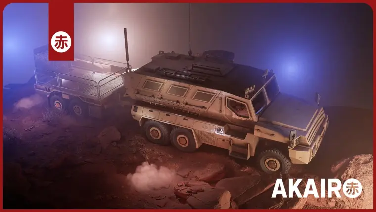 Drivable Military Truck (Nanite)