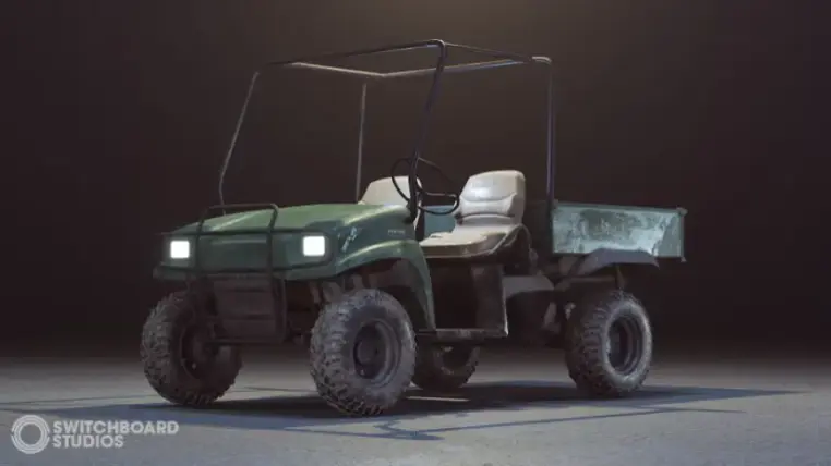 Driveable Vehicle: Offroad Golf Cart