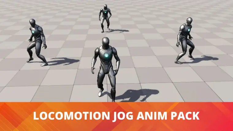 Locomotion Jog Anim Pack
