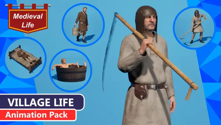 MC Village Life Animation Pack