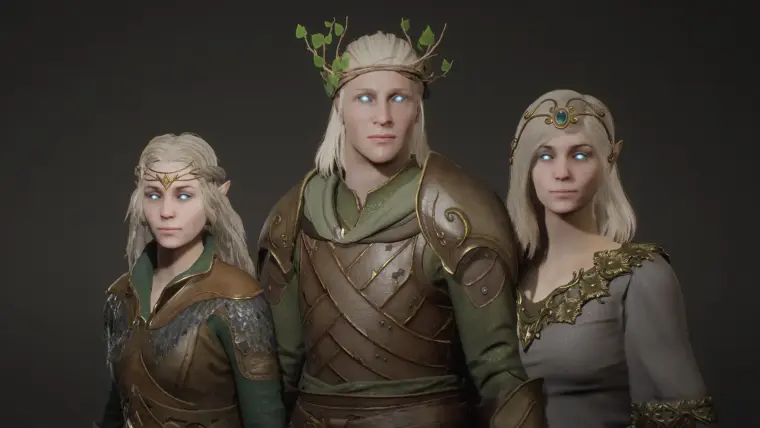 Modular Elves - Metahuman