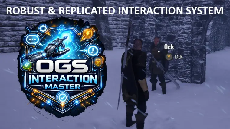 OGS - Interaction Master – Multiplayer Interaction System for Unreal Engine 5