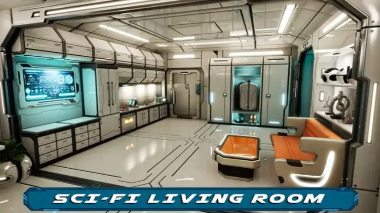 Sci-Fi Living Room