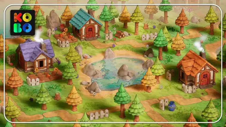 Stylized - Clay Forest Village Pack