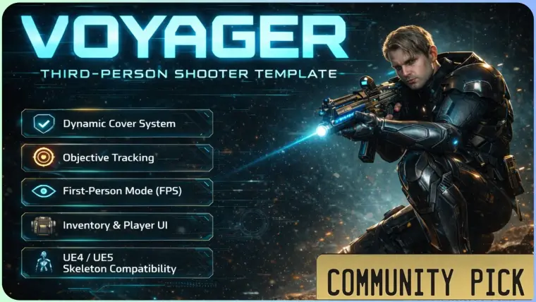 Voyager: Third Person Shooter v2.9