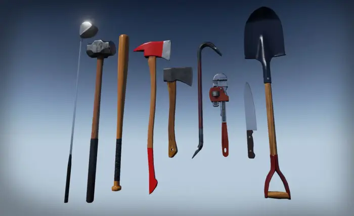 Zombie Melee Weapons