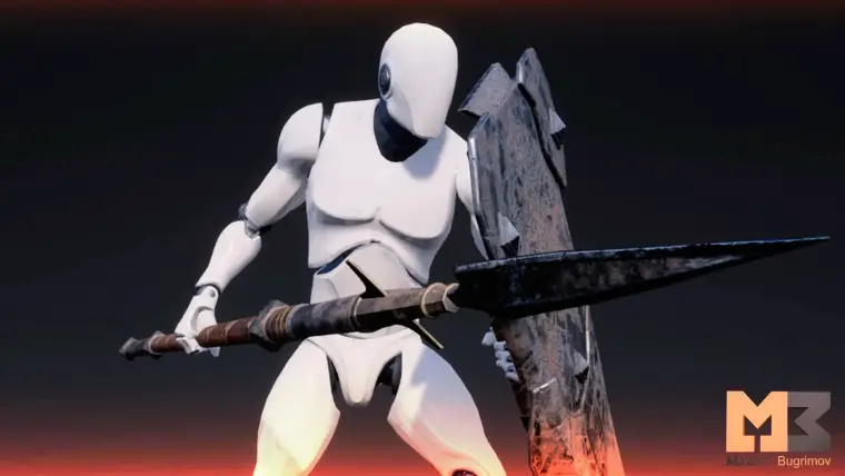 Spear And Shield Animations