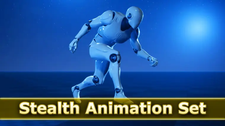 Stealth Locomotion Animation Set