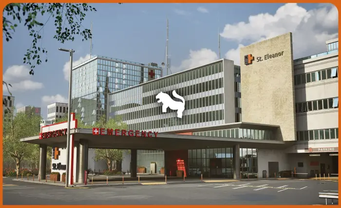 Modern Hospital Environment
