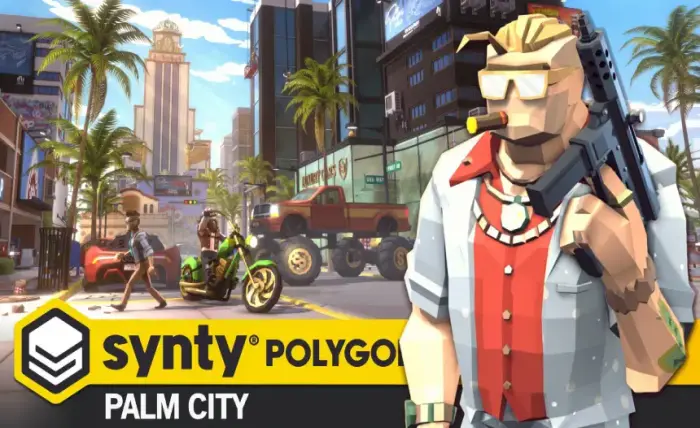 POLYGON - Palm City - Art by Synty
