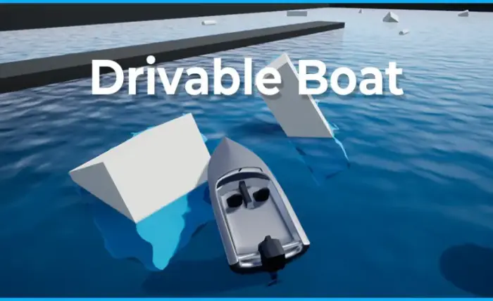 Drivable Boat (with buoyancy)