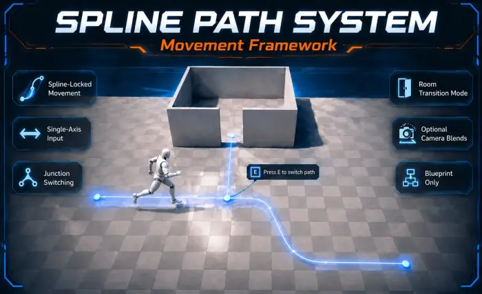 Spline Path System – Movement Framework