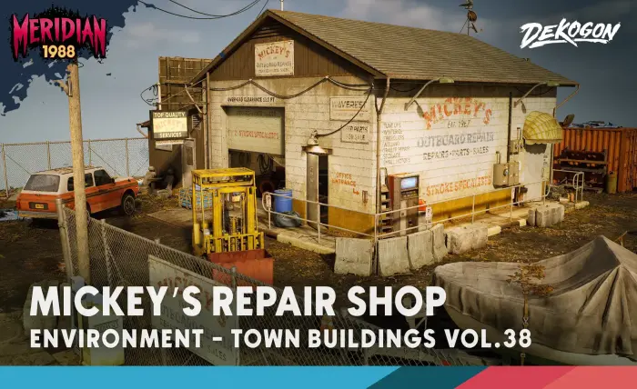 Meridian 1988: Mickey's Repair Shop - Modular Environment (VOL 38)