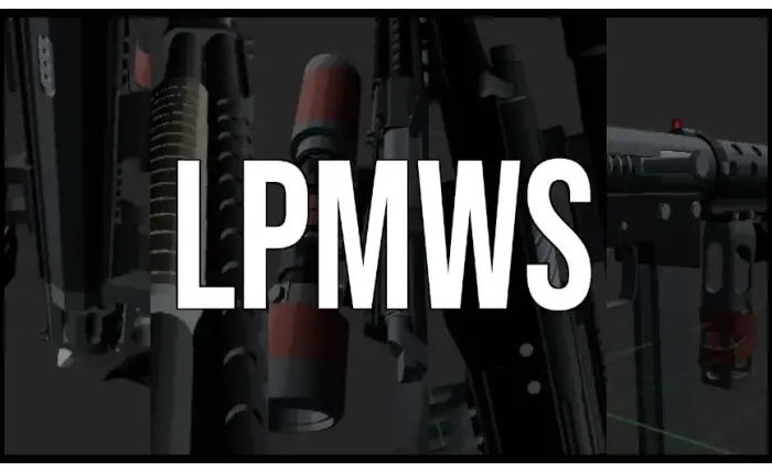 Low Poly Modular Weapon System