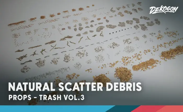 TRASH VOL.3 - Natural Ground Scatter Debris