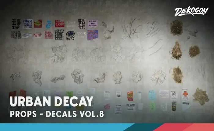 Decals VOL.8 - Urban Decay