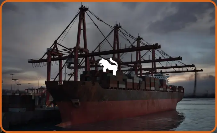 Container Port Environment ( Shipping Port Cargo Ship Harbor Dock Harbour )