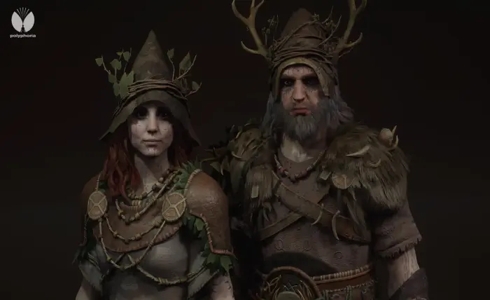 Modular Druid Bundle - Male / Female -Metahuman