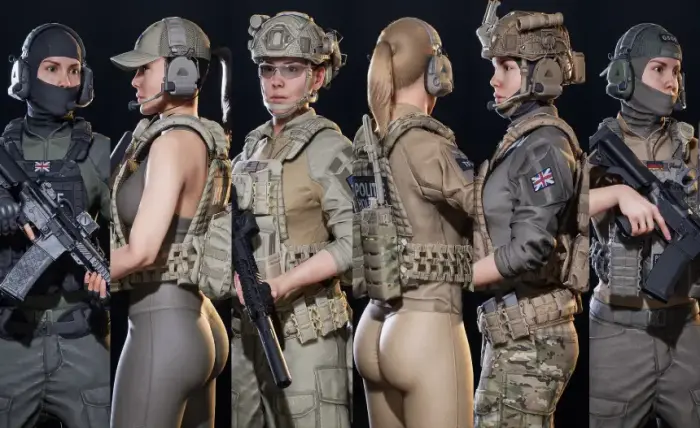 MODULAR FEMALE SOLDIER Vol. 1