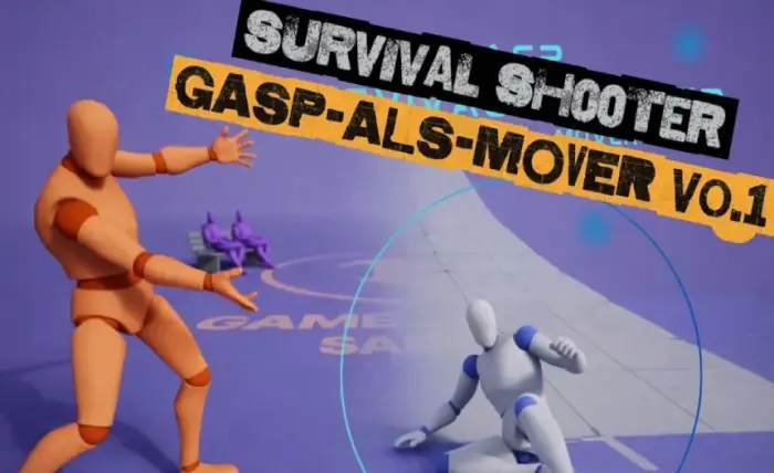 GASP - Survival Shooter New Mover Character