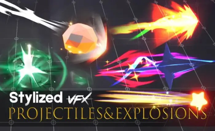 Projectiles & Explosion Stylized VFX