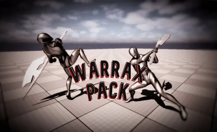 Warrax Animation Pack And Playable Character