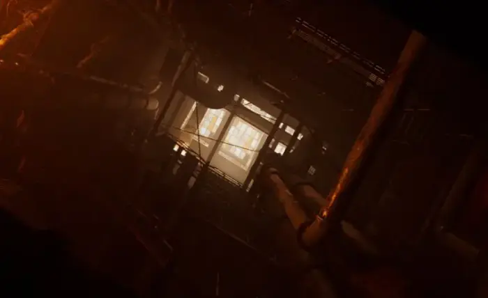 Abandoned Industrial Stairwell
