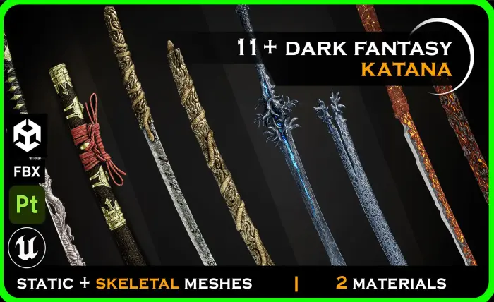 Dark Fantasy Katana