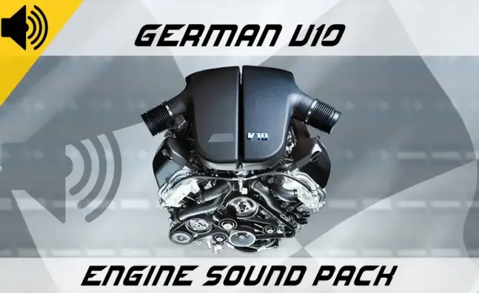 German V10 Engine Sound
