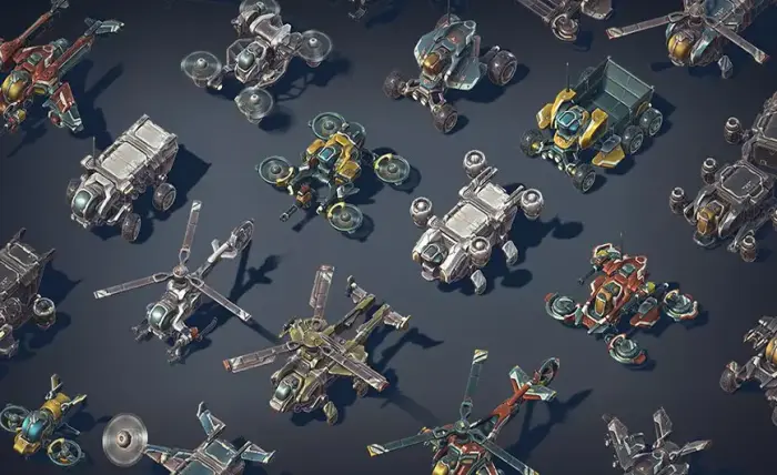 Sci-Fi Vehicle Constructor